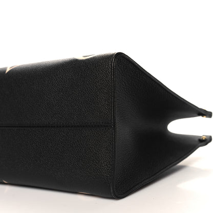 Louis Vuitton Empreinte Monogram Giant Onthego MM Black Beige 9 of 9