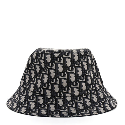 Christian Dior Oblique Reversible Teddy-D Brim Bucket Hat 56 Blue 6 of 12