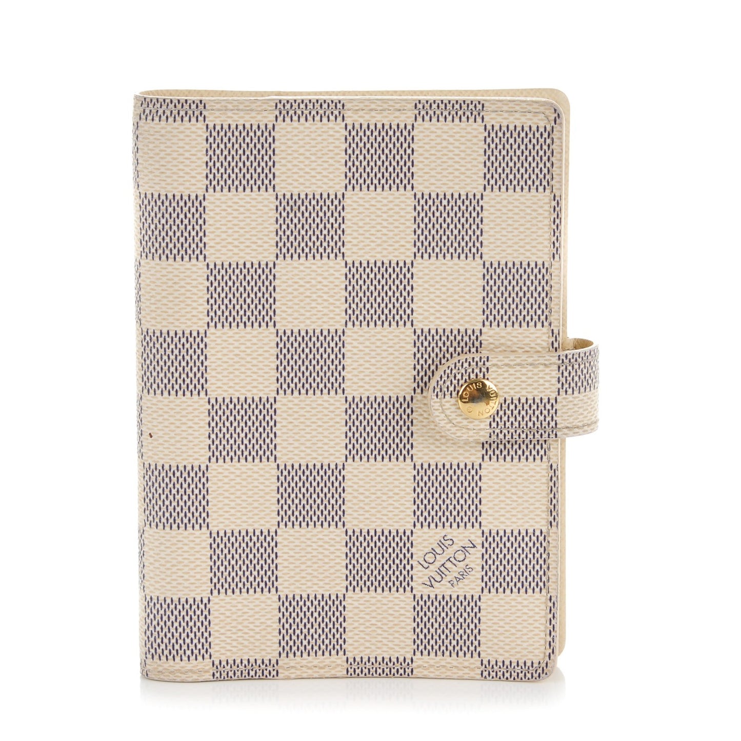 Damier Azur Small Ring Agenda Cover