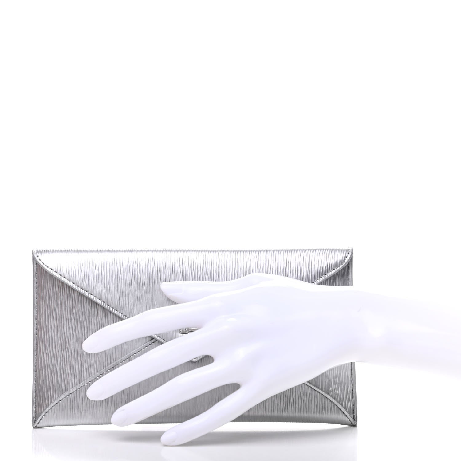 Prada Vitello Move Envelope Wallet Cromo 2 of 7