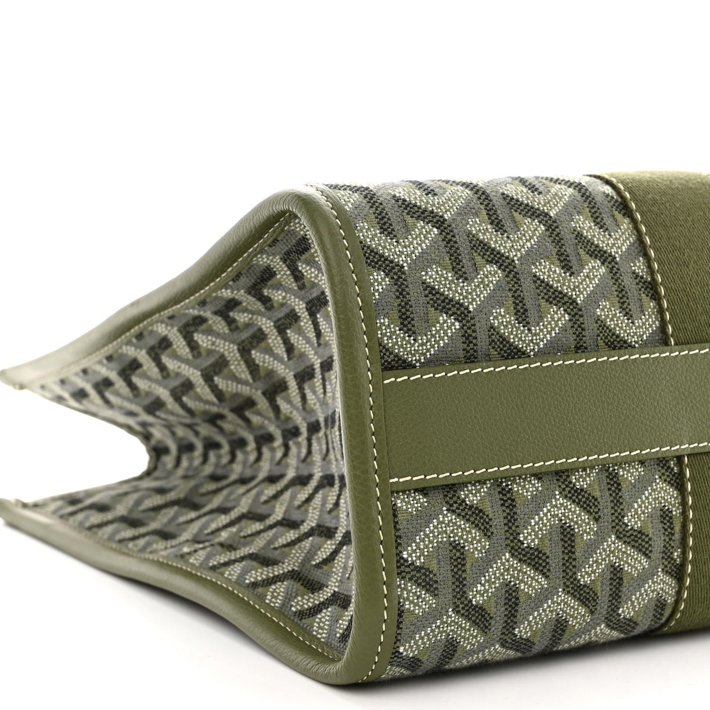 Goyardine Villette PM Tote Khaki