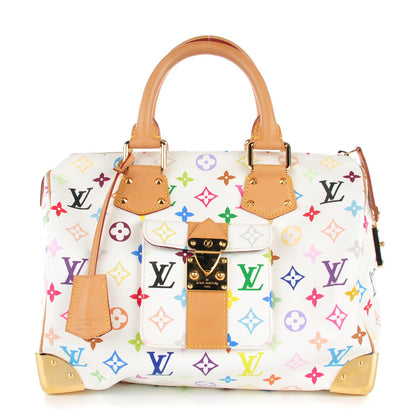 Louis Vuitton Monogram Multicolor Speedy 30 White 1 of 7