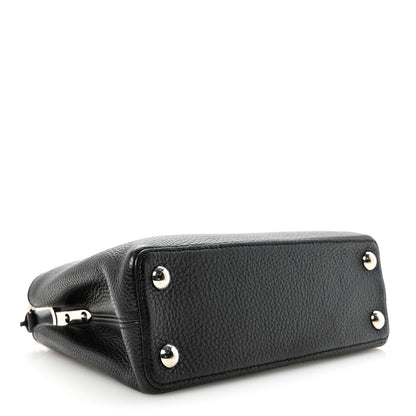 Louis Vuitton Taurillon Capucines BB Black 3 of 8