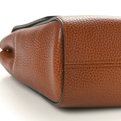 Mulberry Small Classic Grain Calfskin Medium Lily Flap Oak 8 of 9