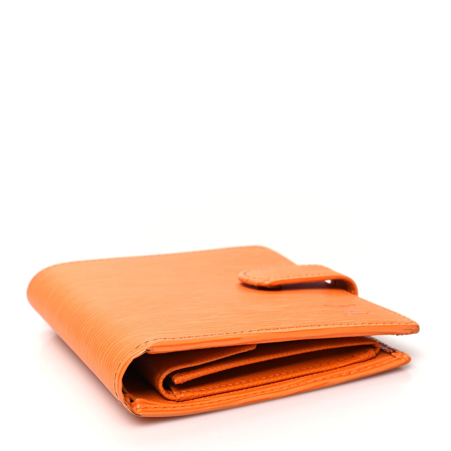 Epi Porte-Billets Compact Wallet Mandarin