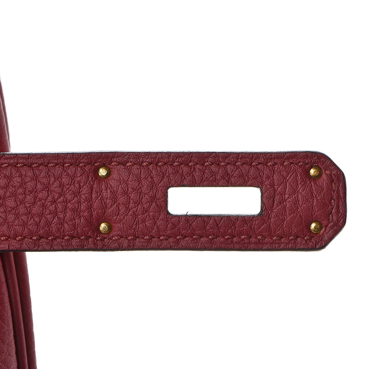 Hermes Togo Birkin 30 Rouge Grenat 30 of 34