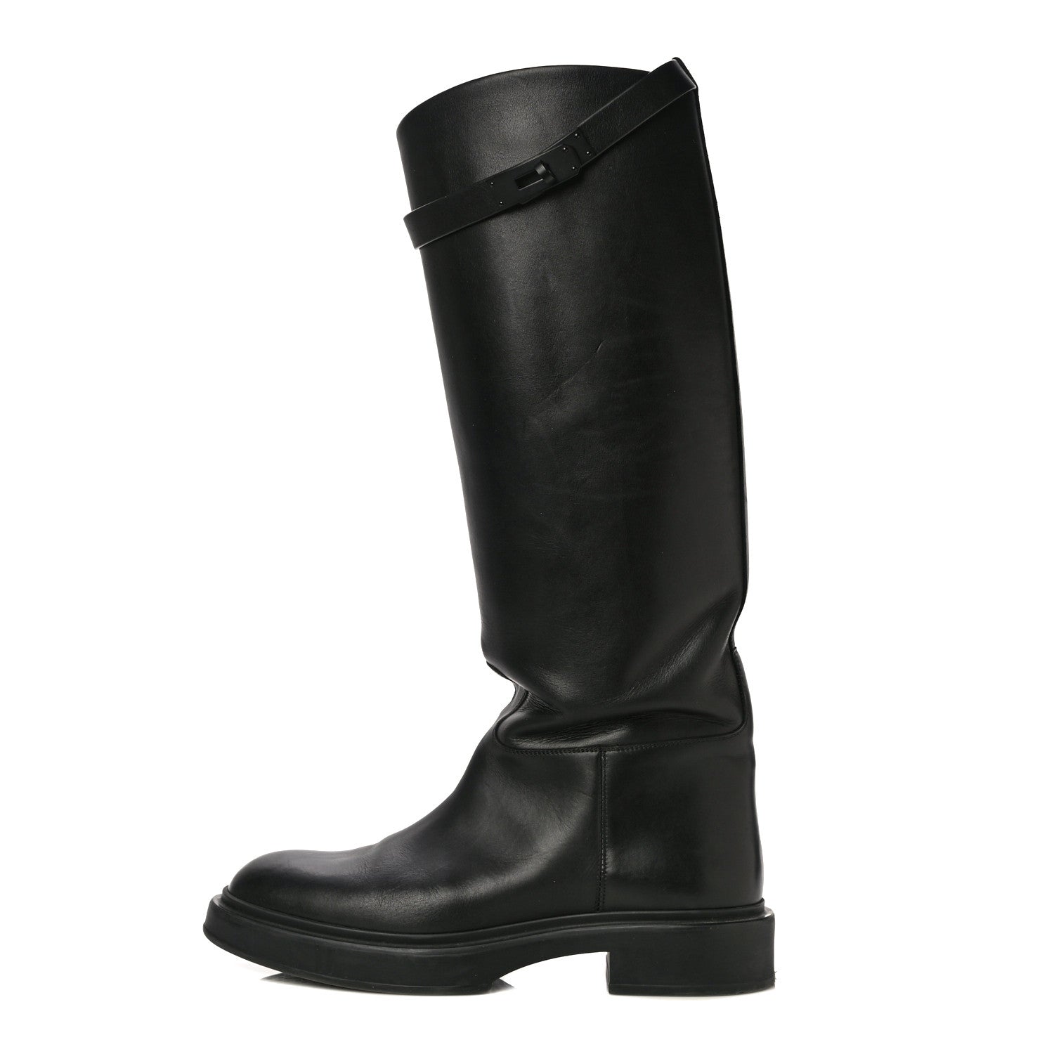 Hermes Box Kelly Jumping Boots 39 So Black 1 of 25
