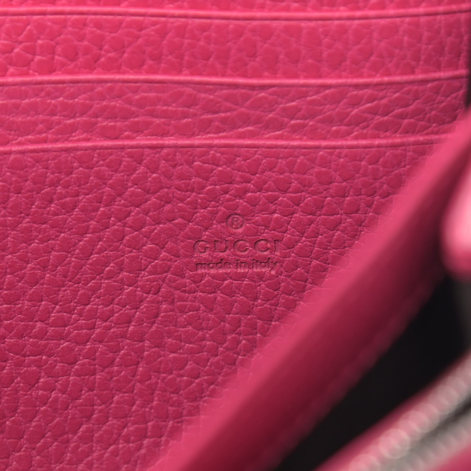 Gucci Dollar Calfskin Crystal Mini Dionysus Chain Wallet Box Pink 6 of 10
