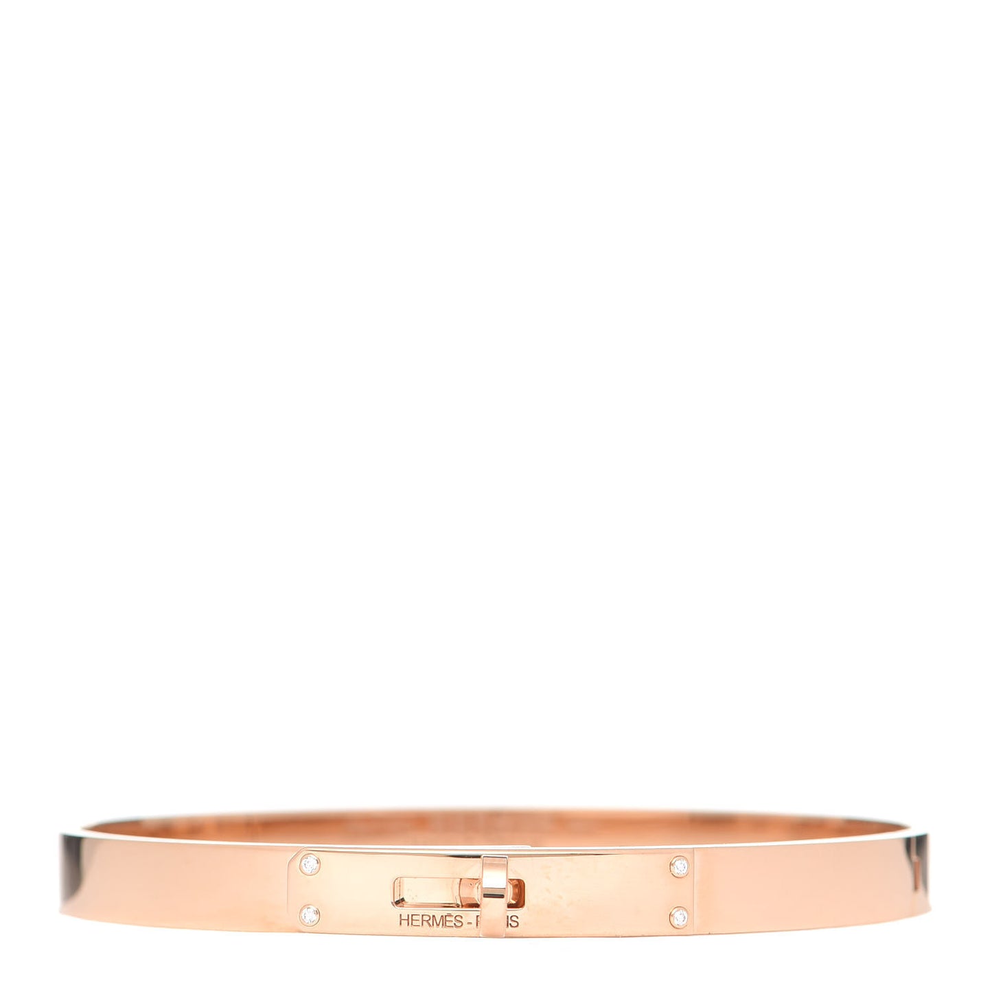 18K Rose Gold Diamond PM Kelly Bracelet SH