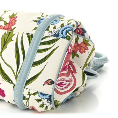 Christian Dior Canvas Floral Frame Satchel 10 of 16