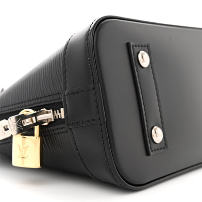 Louis Vuitton Epi Alma BB Black 8 of 10