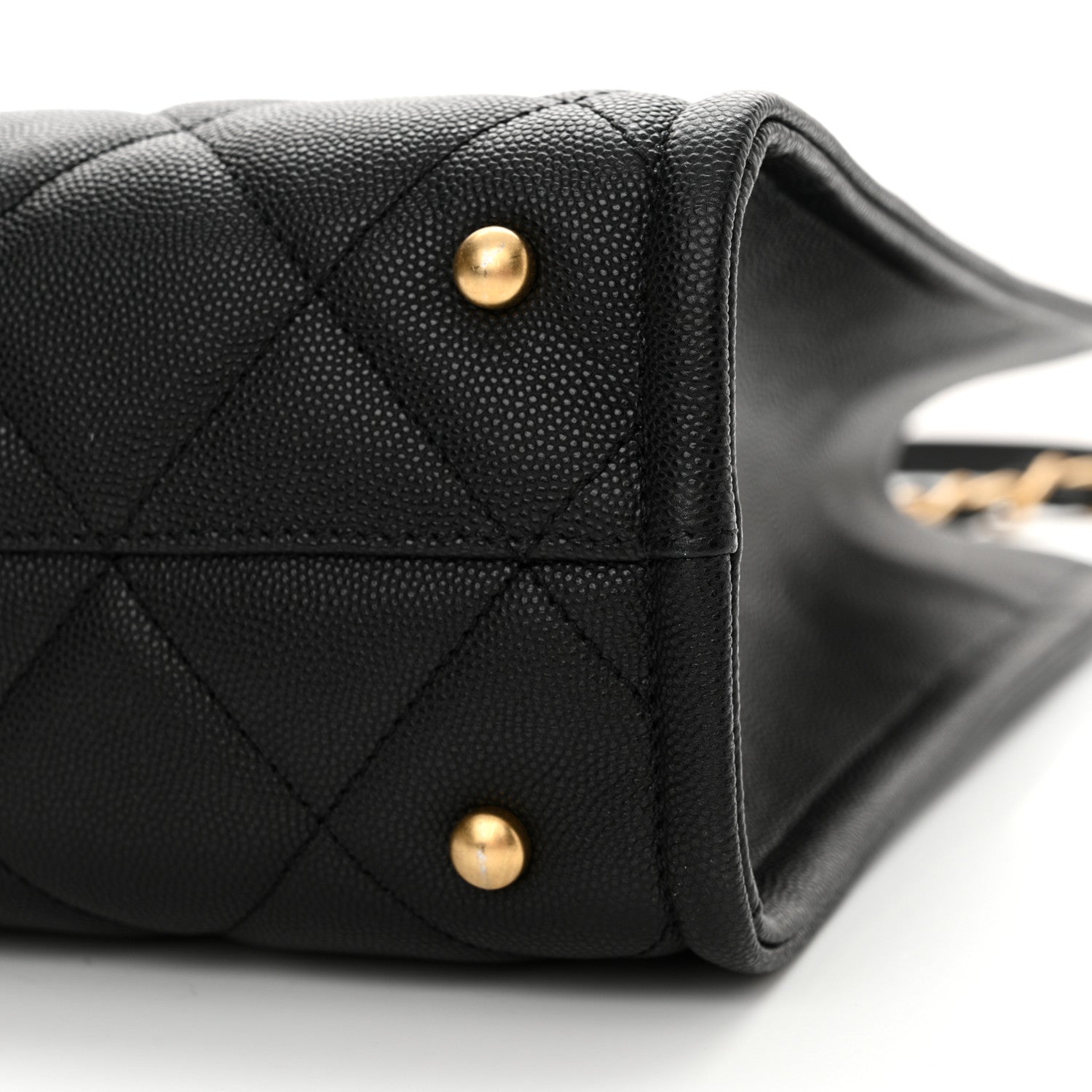 Chanel Caviar Quilted Large Shopping Tote Black 9 of 9