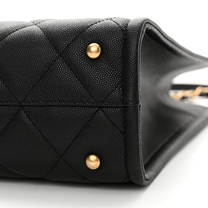 Chanel Caviar Quilted Large Shopping Tote Black 9 of 9