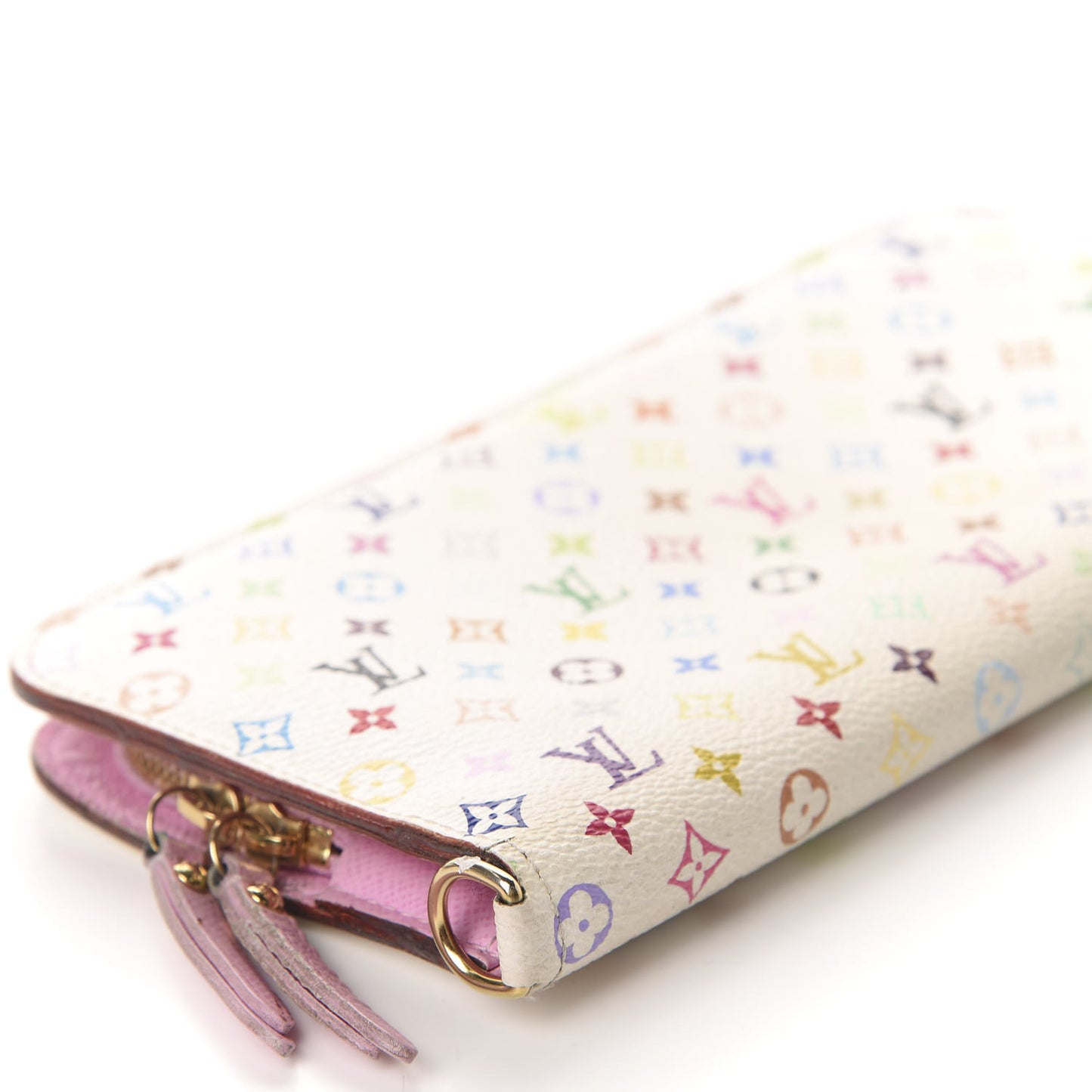 Monogram Multicolor Insolite Wallet White Litchi