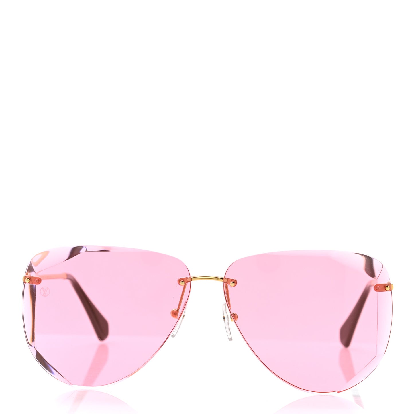 Metal Plein Soleil Pilot Sunglasses Z1318E Pink