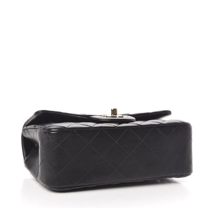 Chanel Lambskin Quilted Mini Rectangular Flap Black 4 of 10