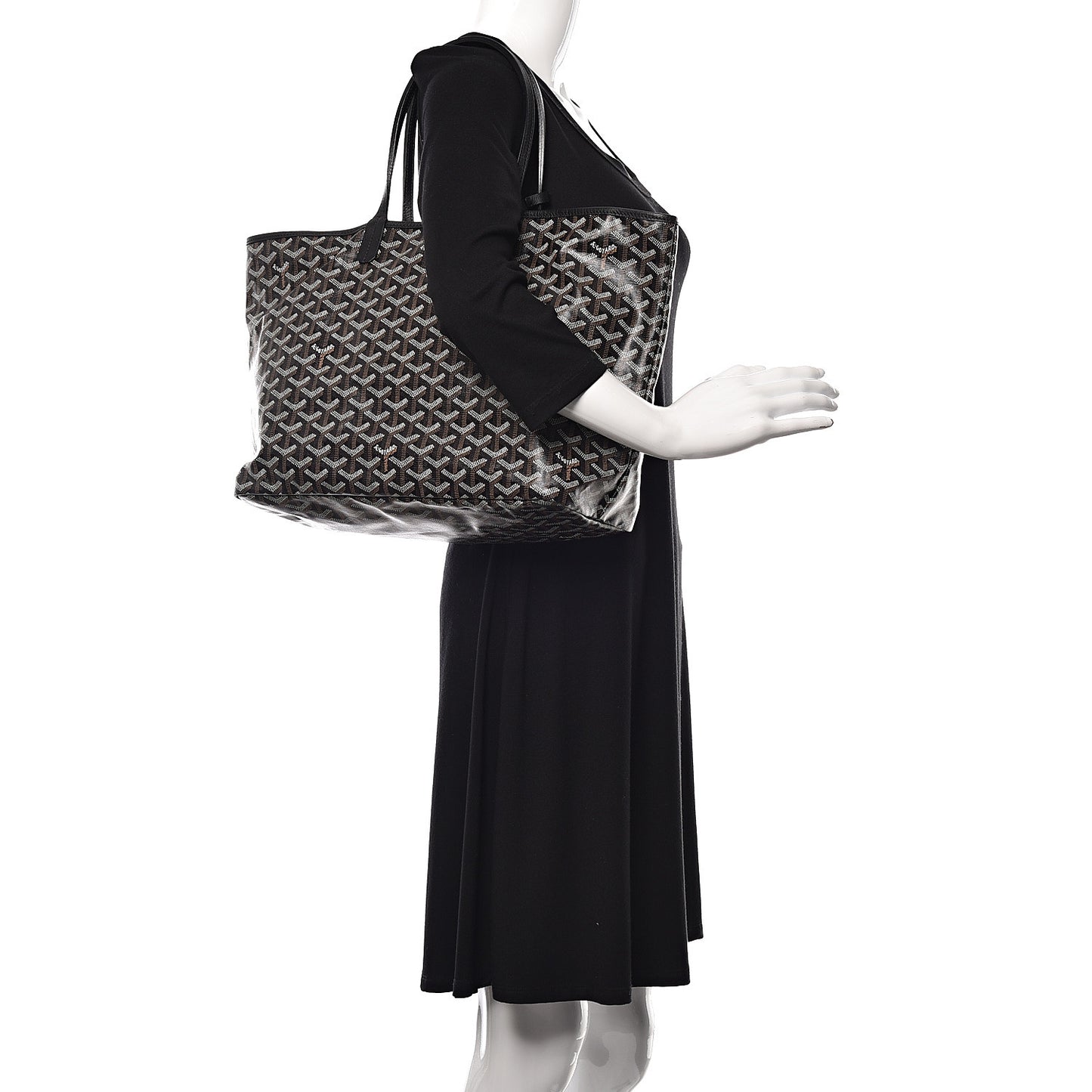 Goyardine Saint Louis PM Black