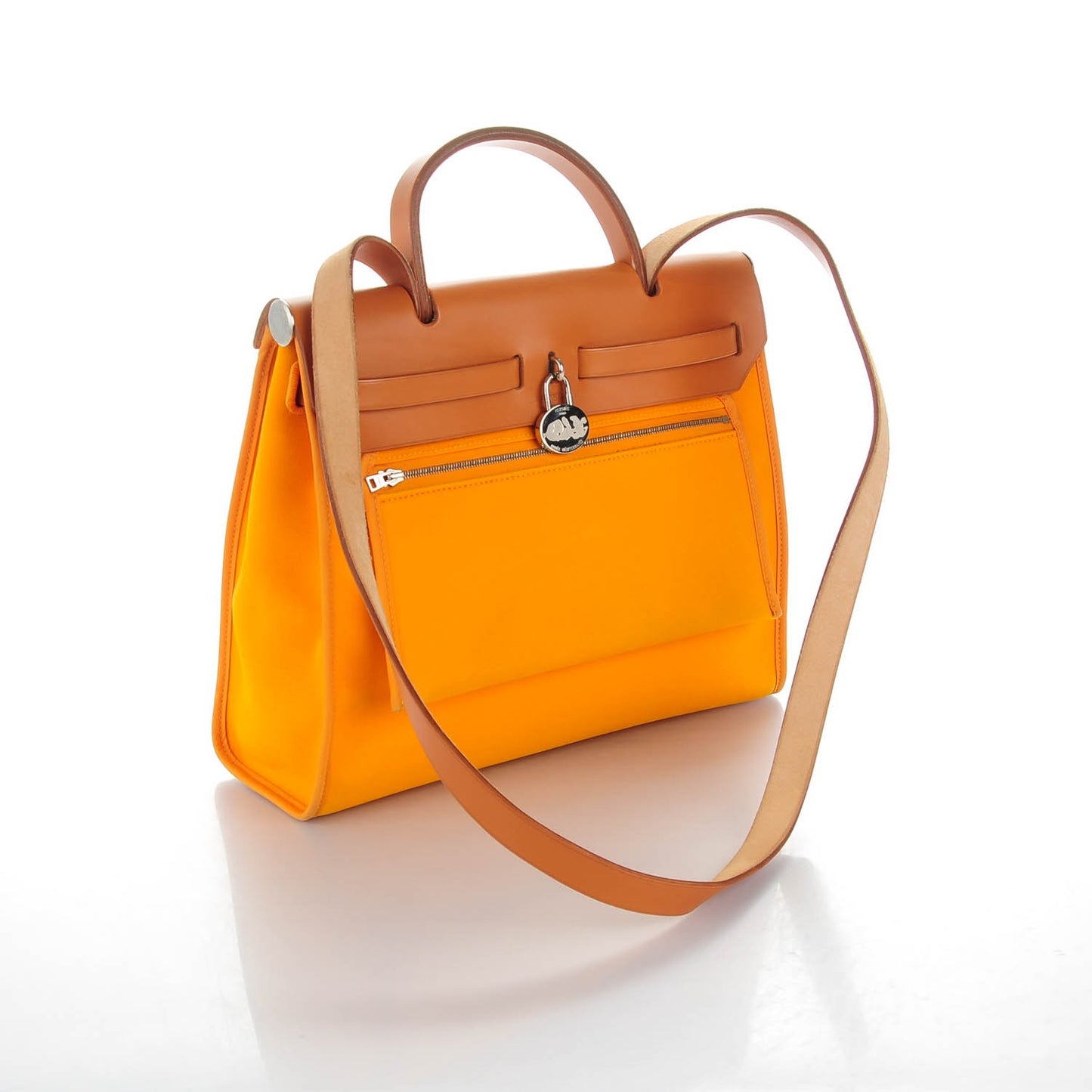 Toile Vache Hunter Herbag Zip 31 PM Jaune d'Or