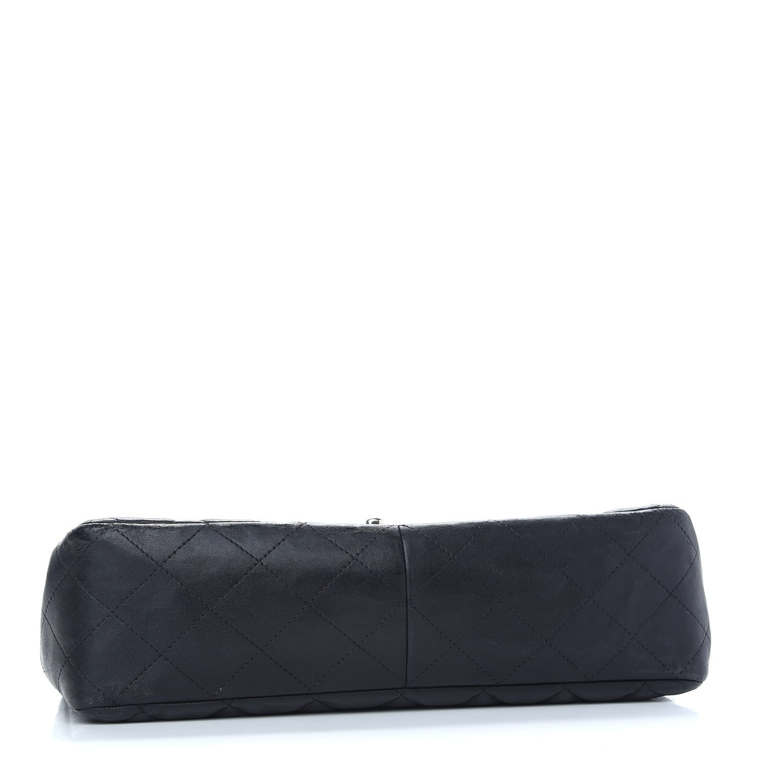 Chanel Lambskin Quilted Jumbo Single Flap Black 4 of 11