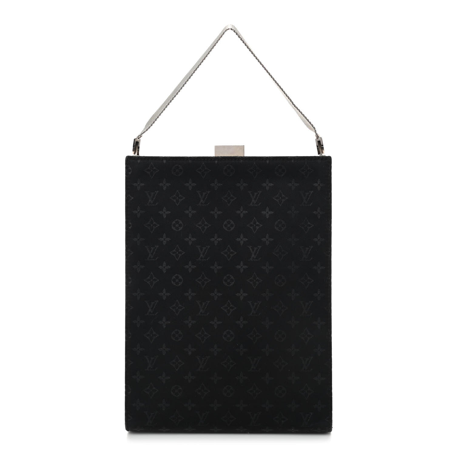 Louis Vuitton Satin Monogram Ange GM Black 1 of 10