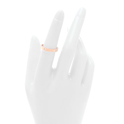 Cartier 18K Pink Gold Diamond 3mm C De Cartier Wedding Band Ring 52 6 2 of 4
