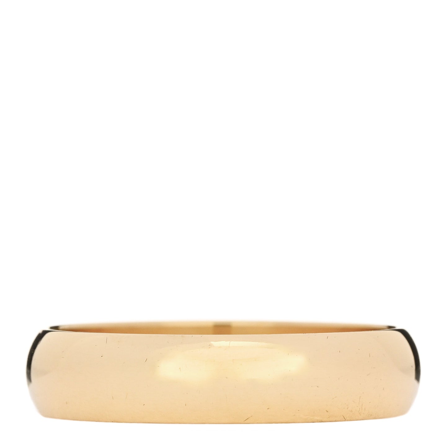 18K Yellow Gold 5mm 1895 Wedding Band Ring 63 10.25