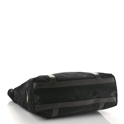 Prada Tessuto Nylon Tote Black Cuoio 4 of 13