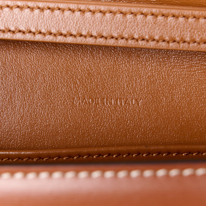 Celine Shiny Calfskin Triomphe Margo Wallet on Chain Gold 6 of 10