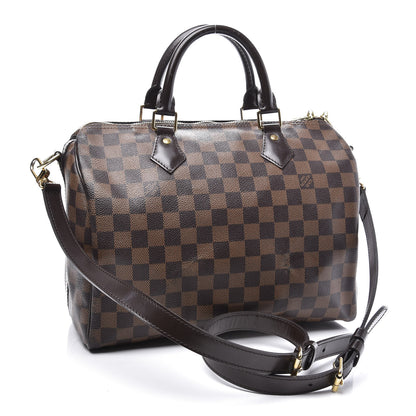 Louis Vuitton Damier Ebene Speedy Bandouliere 30 2 of 12