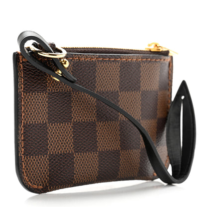 Louis Vuitton Damier Ebene Belmont Pochette Venus Pink 3 of 9