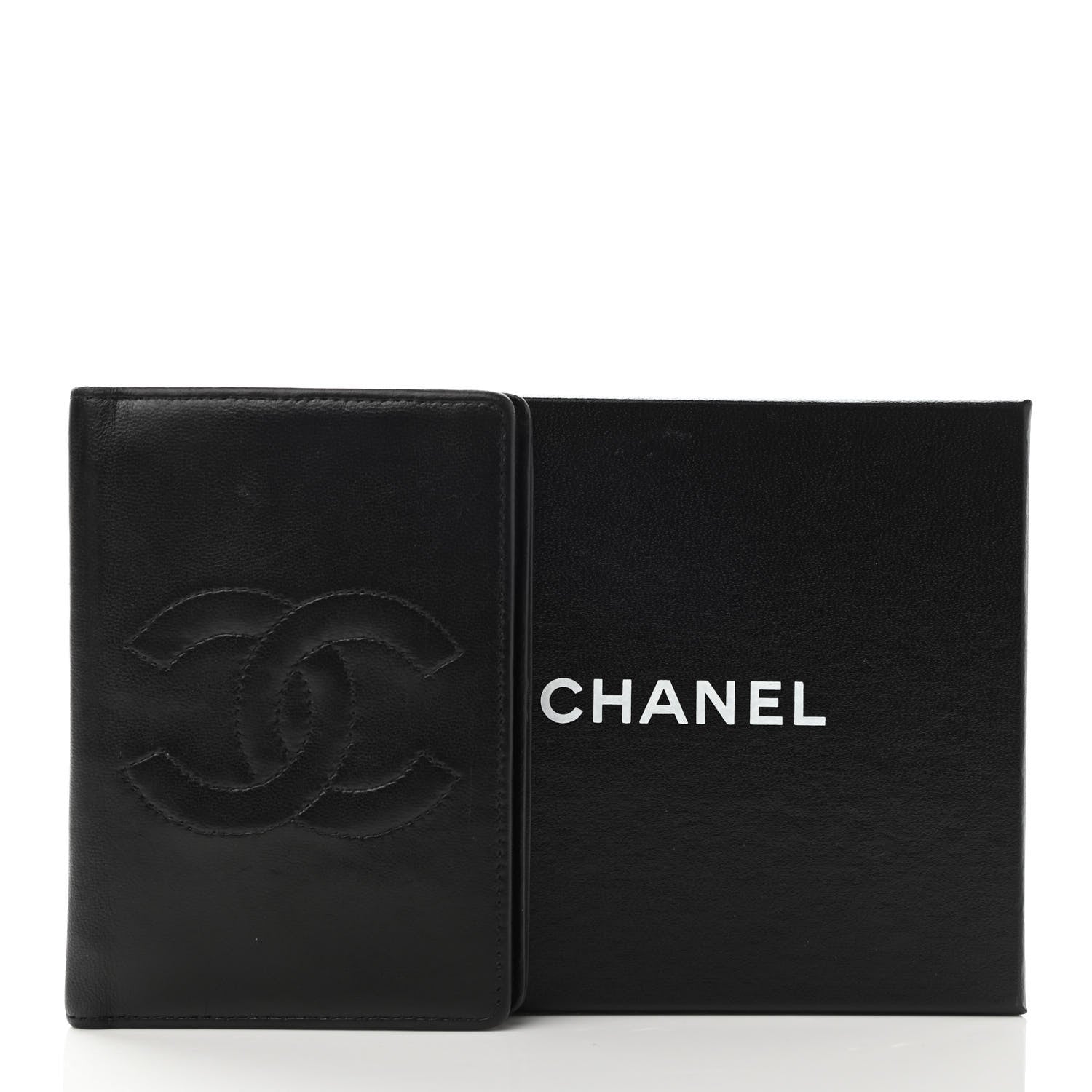 Chanel Lambskin Timeless CC Card Holder Wallet Black 10 of 10