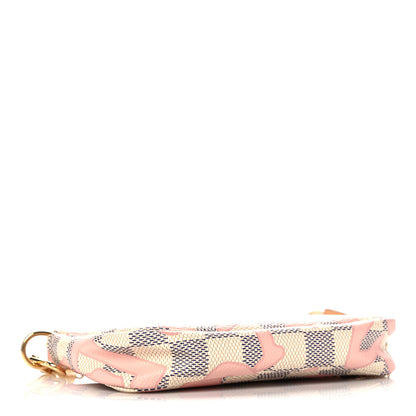 Louis Vuitton Damier Azur Tahitienne Mini Pochette Accessories 5 of 7