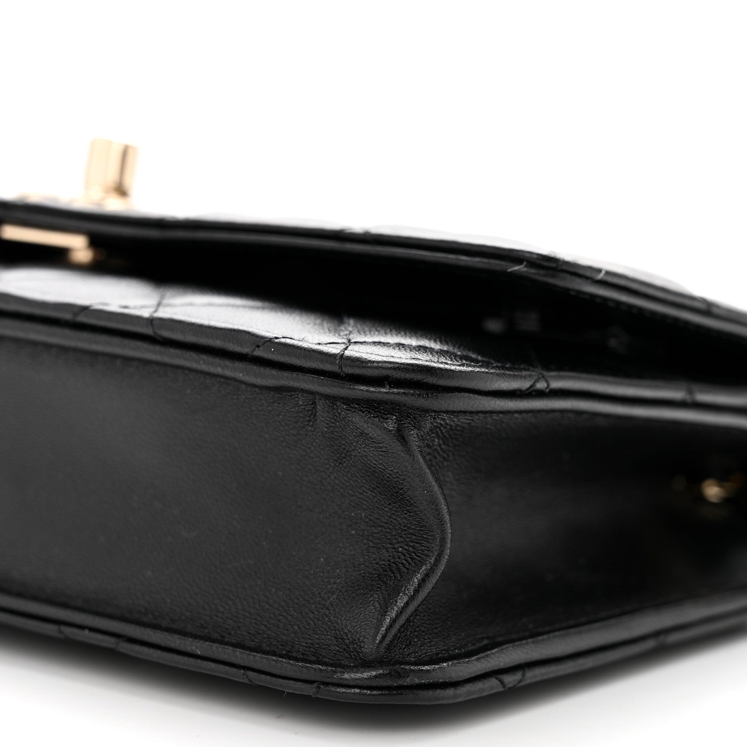 Chanel Lambskin Quilted Trendy CC Wallet On Chain WOC Black 11 of 11