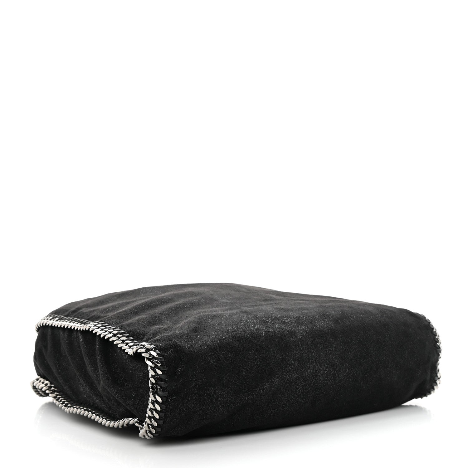 Stella McCartney Metallic Shaggy Deer Big Falabella Tote Black 5 of 11