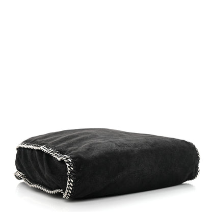 Stella McCartney Metallic Shaggy Deer Big Falabella Tote Black 5 of 11