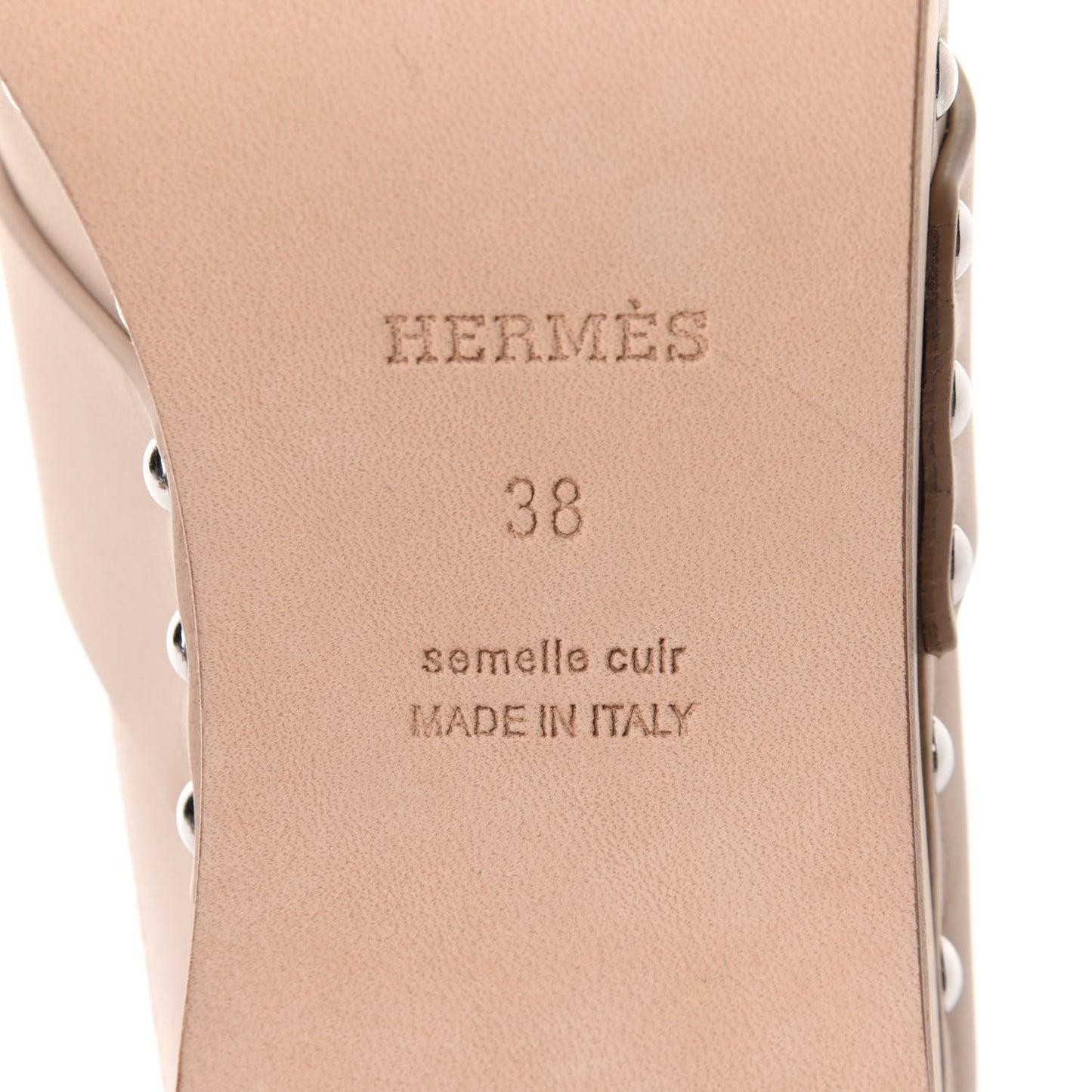 Calfskin Calya Mules 38 Hetre