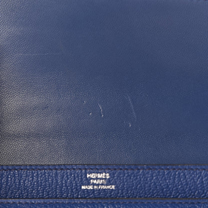 Hermes Chevre Chamkila Mini Verrou Chaine Bag Bleu Encre 10 of 12