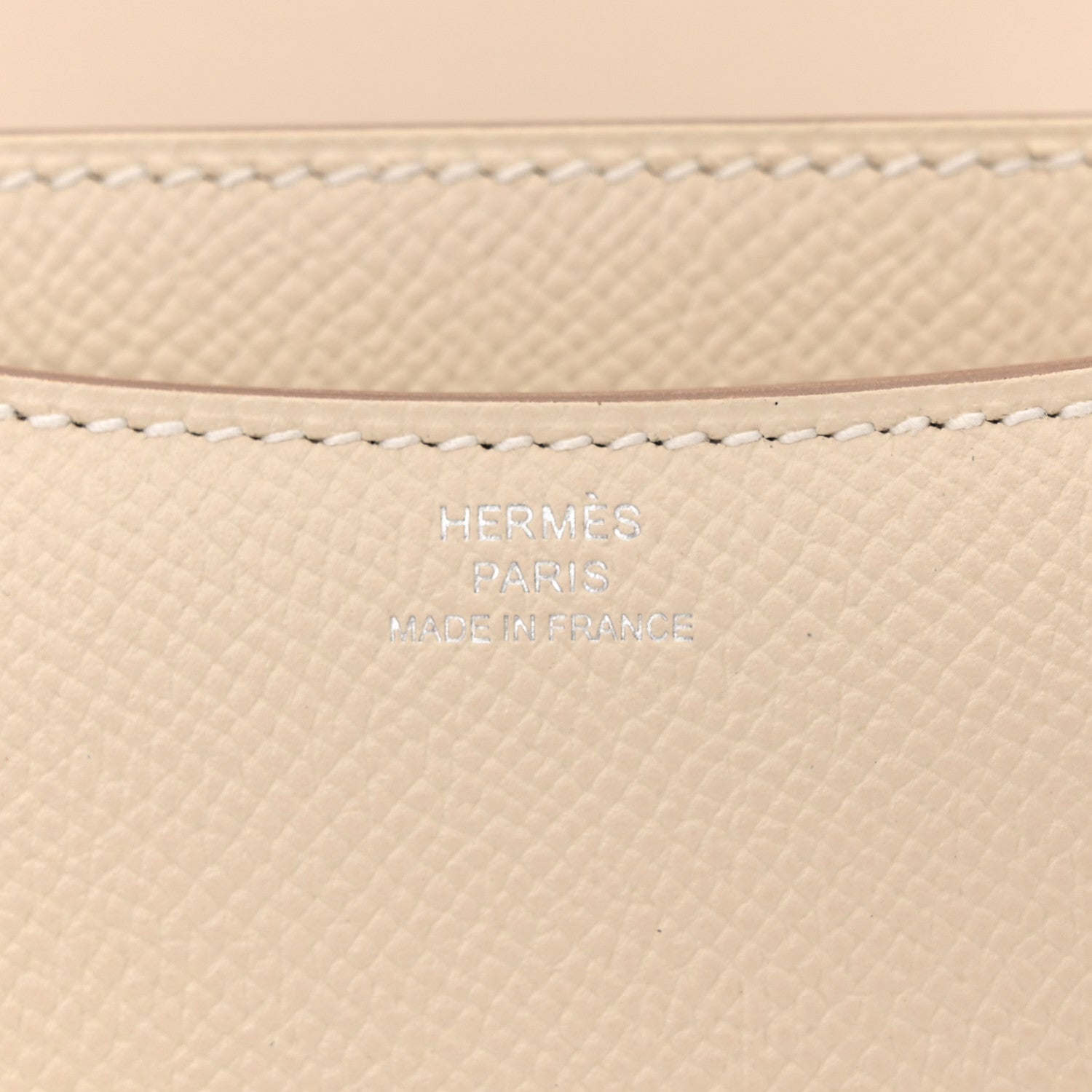 Hermes Epsom Constance 18 Craie 6 of 16