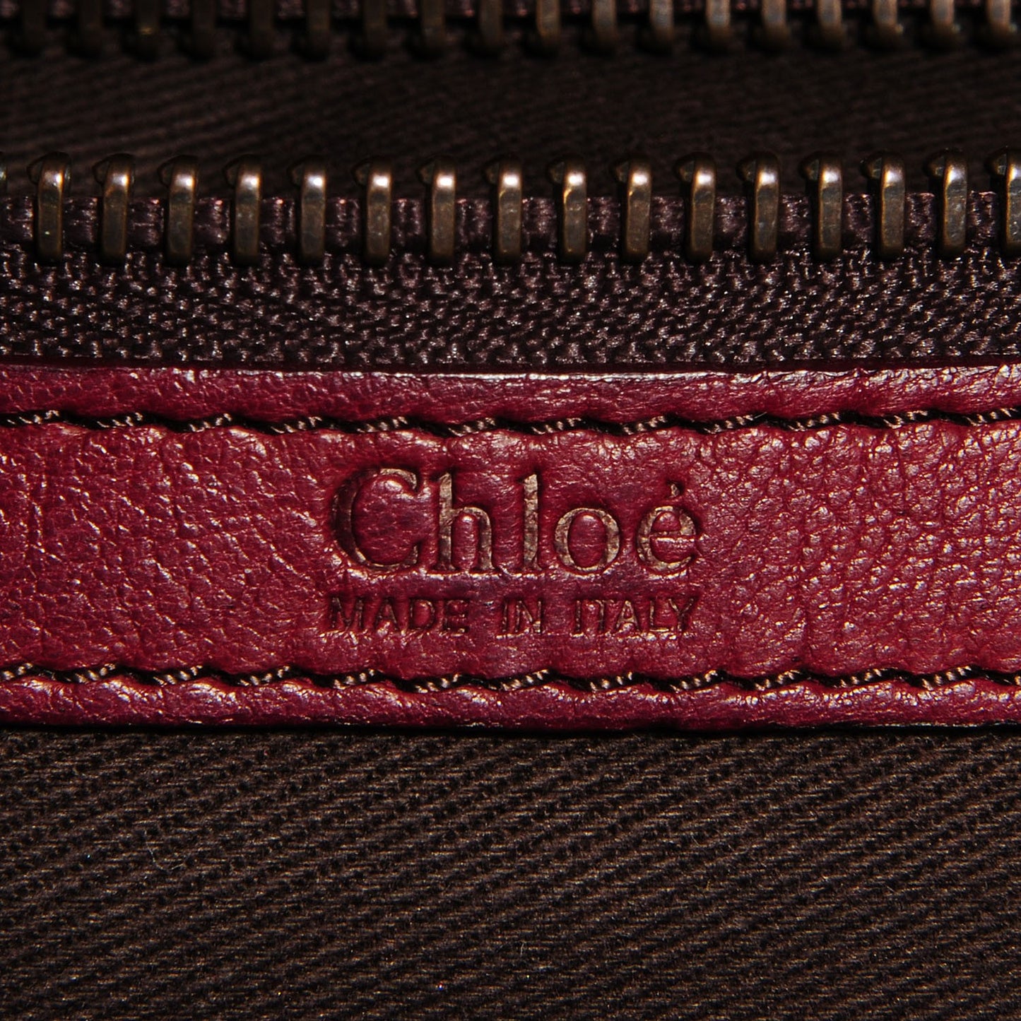 Lambskin Tekla Red Brown