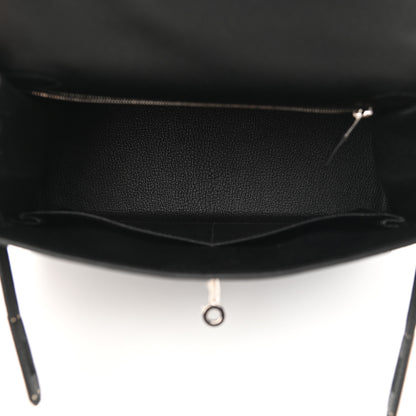 Hermes Epsom Kelly Sellier 28 Black 5 of 12