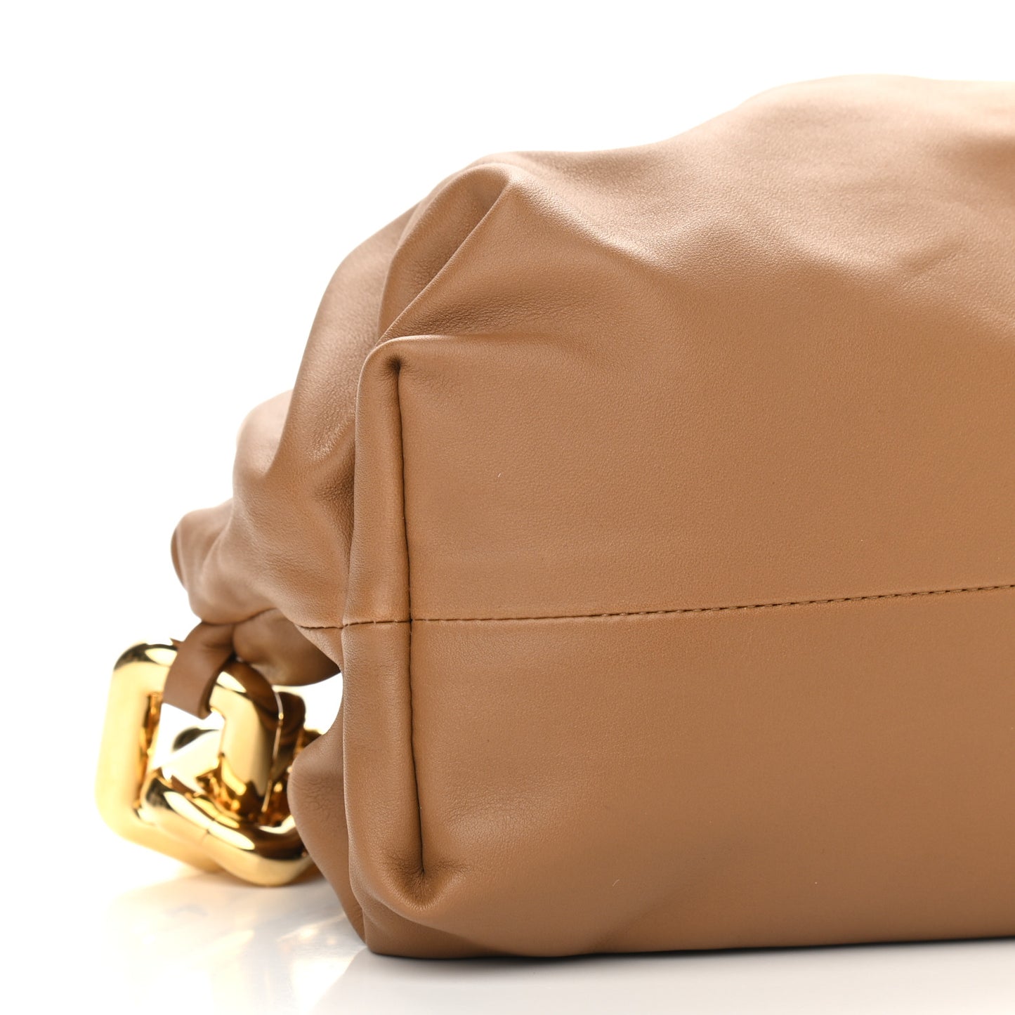 Calfskin The Pouch Chain Moutarde