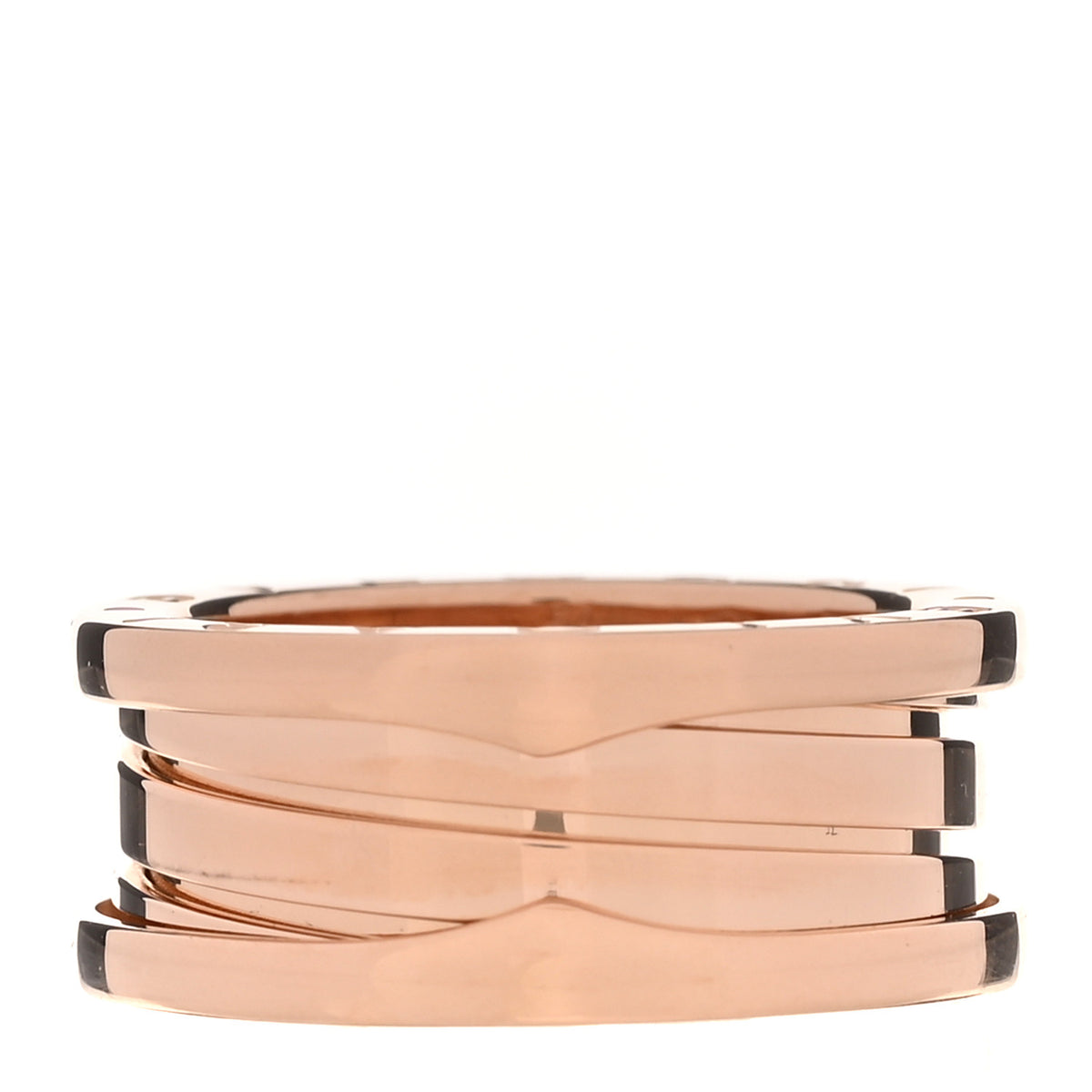 18K Rose Gold B.Zero1 Three-Band Ring 54 7