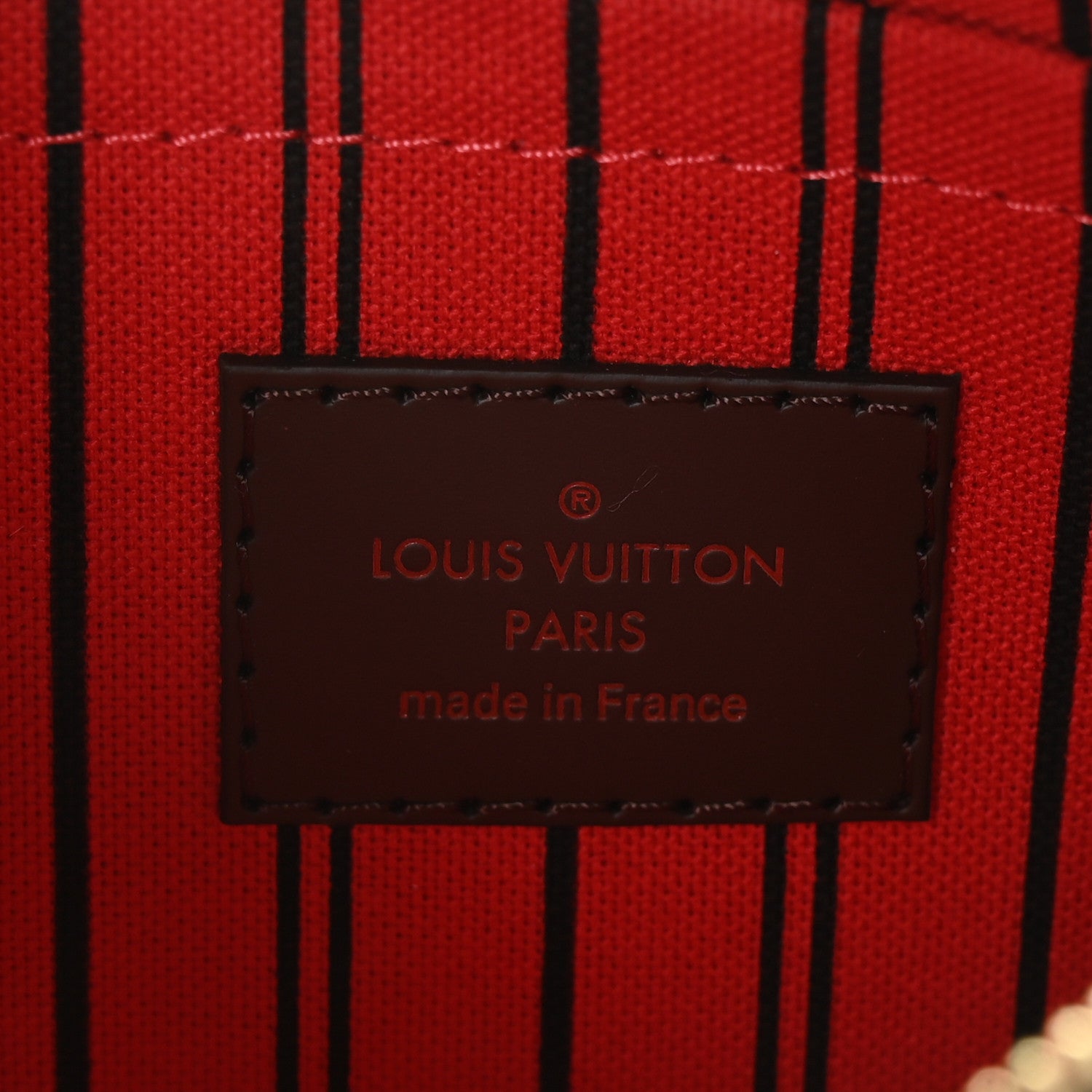 Louis Vuitton Damier Ebene Neverfull PM Pochette 4 of 5