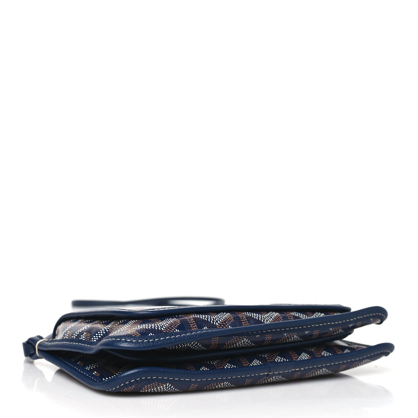 Goyardine Plumet Wallet Clutch Navy