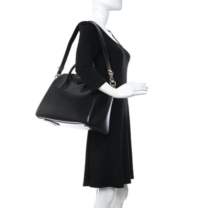 Givenchy Shiny Lord Calfskin Medium Antigona Black 2 of 12