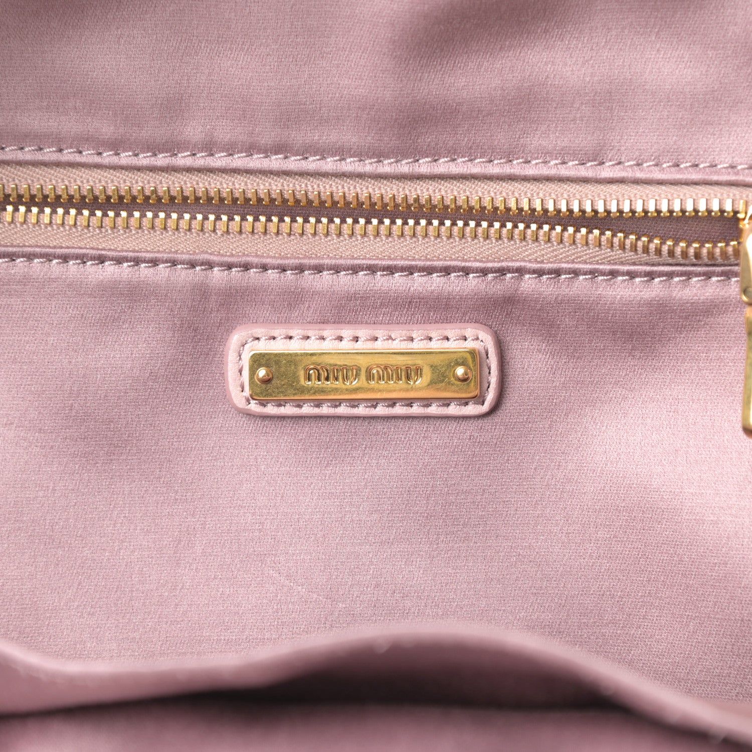 Miu Miu Nappa Matelasse Backpack Mughetto 6 of 13