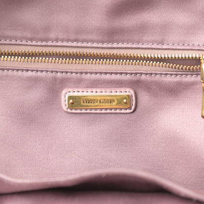 Miu Miu Nappa Matelasse Backpack Mughetto 6 of 13