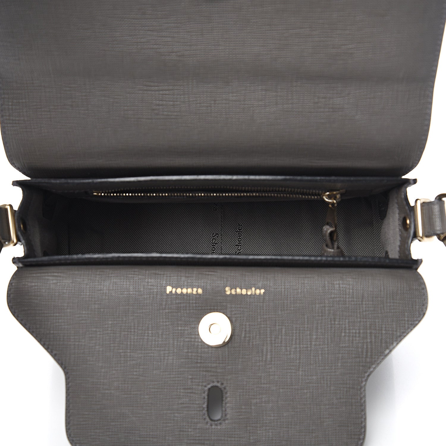 Proenza Schouler New Linosa Mini PS11 Classic Shoulder Bag Heather Grey 4 of 9