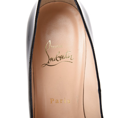 Christian Louboutin Patent Bianca 140 Pumps 37.5 Black 8 of 10