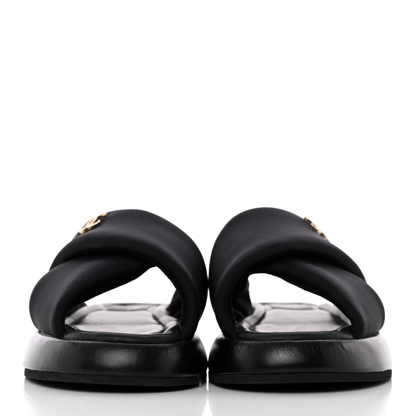Fabric CC Mules Sandals 36 Black